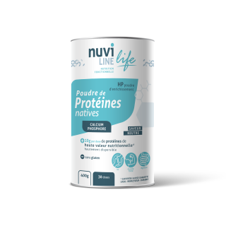 Poudre de protéines natives nutrition nuviline