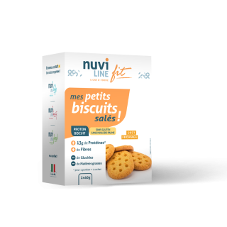 biscuits salés et protéinés pour l'apéritif et collations - sans gluten - nuviline