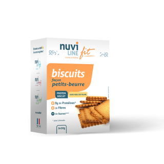 biscuits petits-beurre protéinés et réduits en sucres - ligne et forme