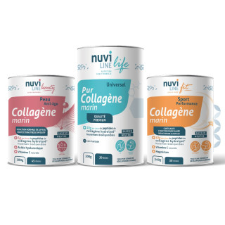 Pack Trio Collagènes Essentiel pur peau sport